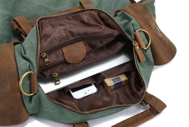 Langston Leather Duffel