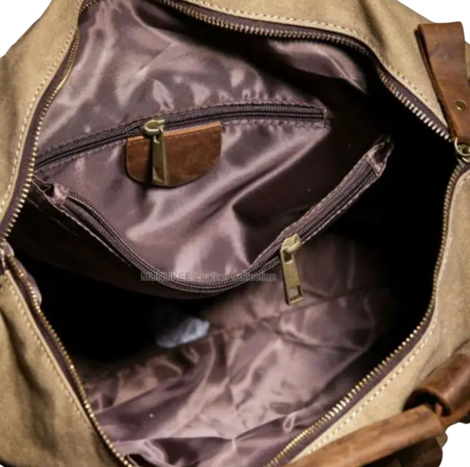 Langston Leather Duffel