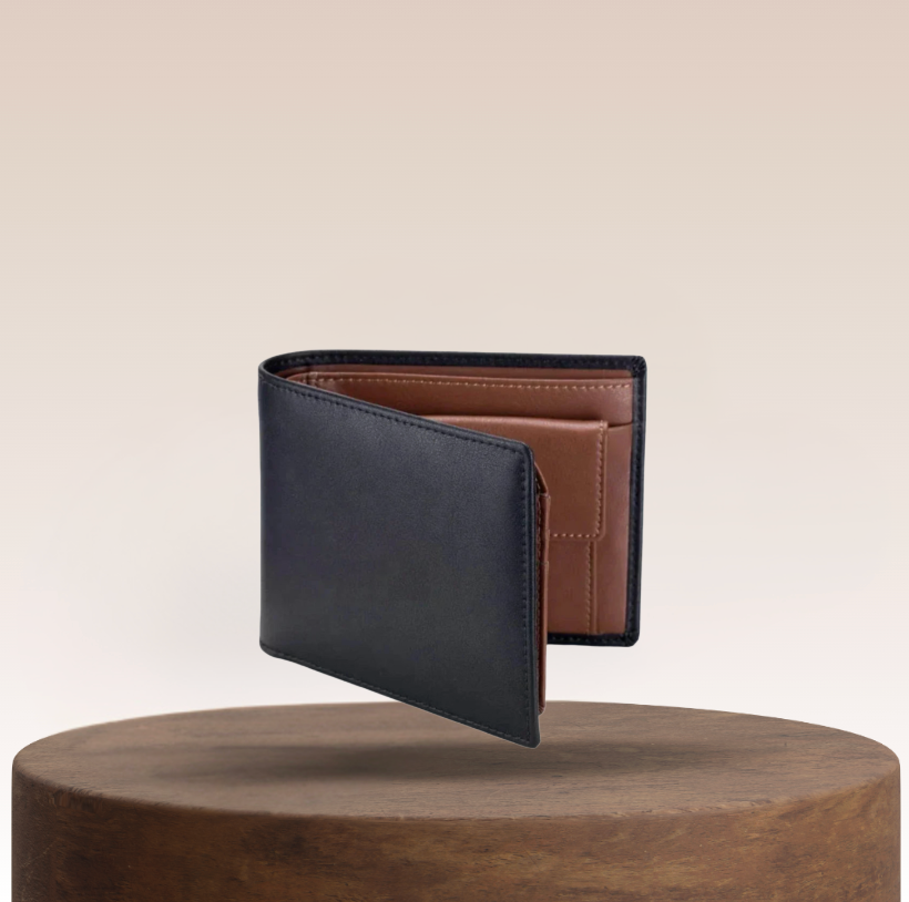 Stratford Two-Tone Leather Wallet