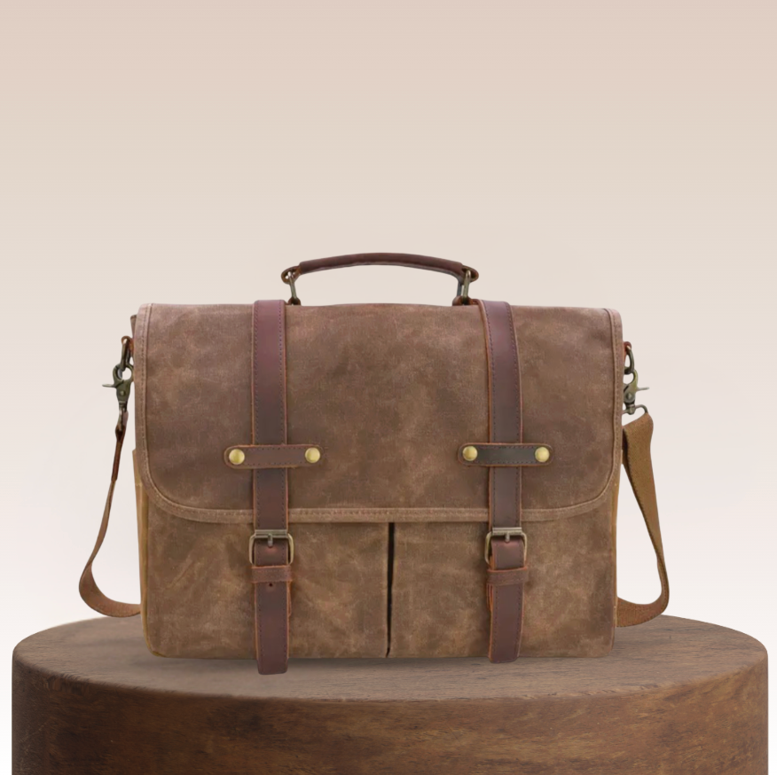 Bennett Waxed Canvas Messenger