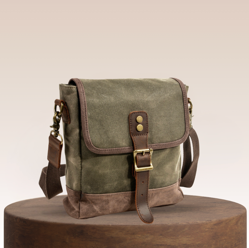Matera Buckle Canvas Sling