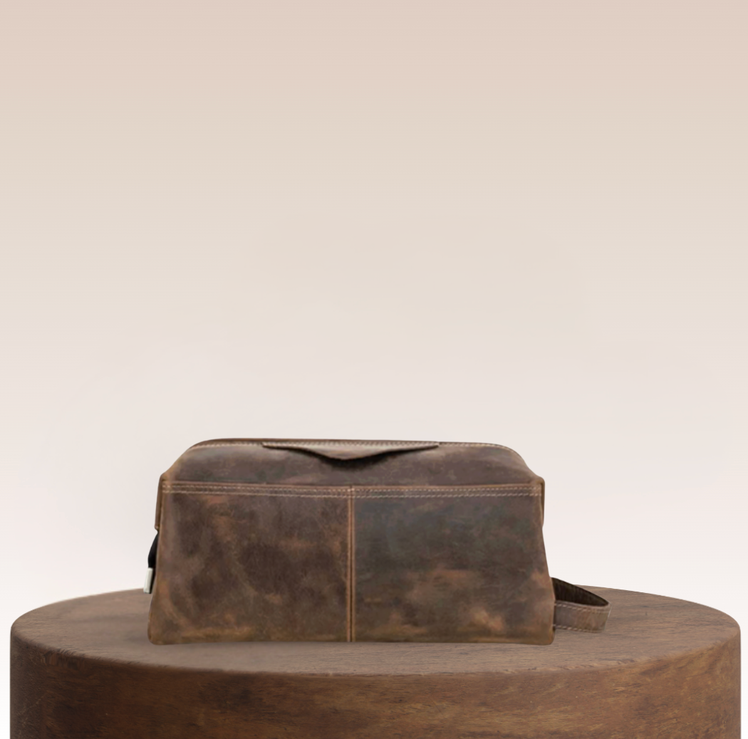 Oxford Leather Travel Bag