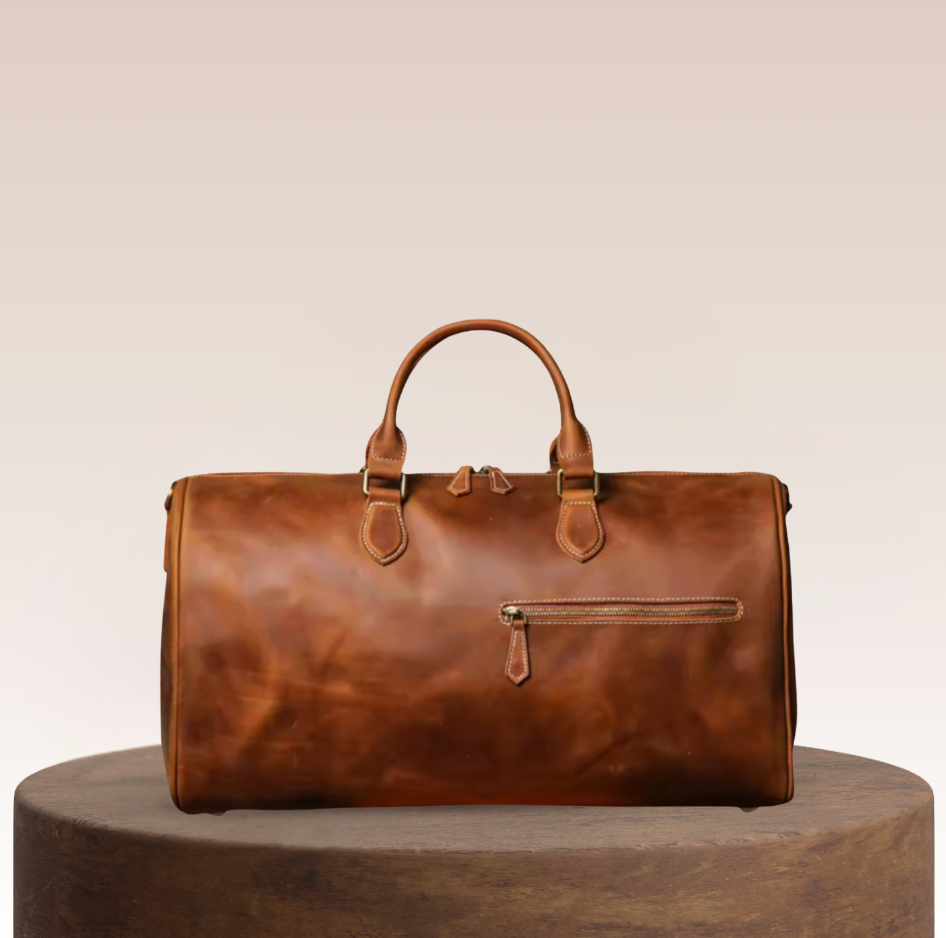 Wellington Weekender Leather Duffel