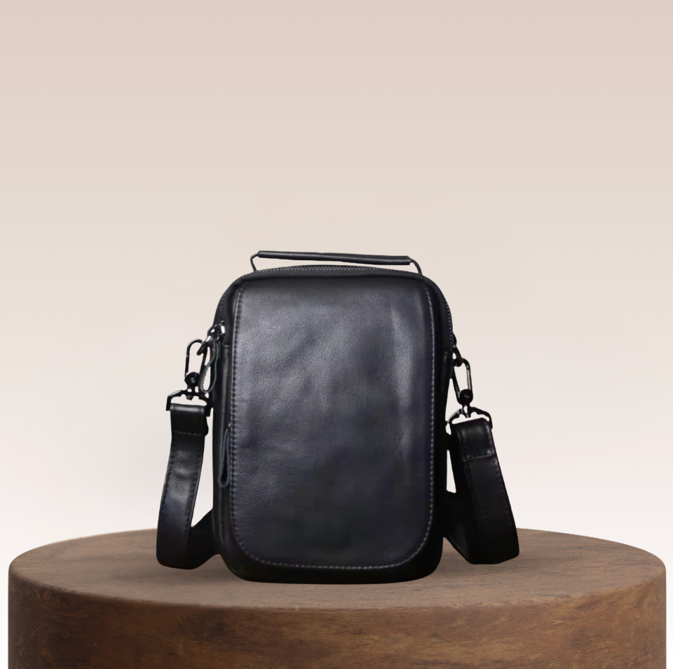 Rene Compact Leather Crossbody