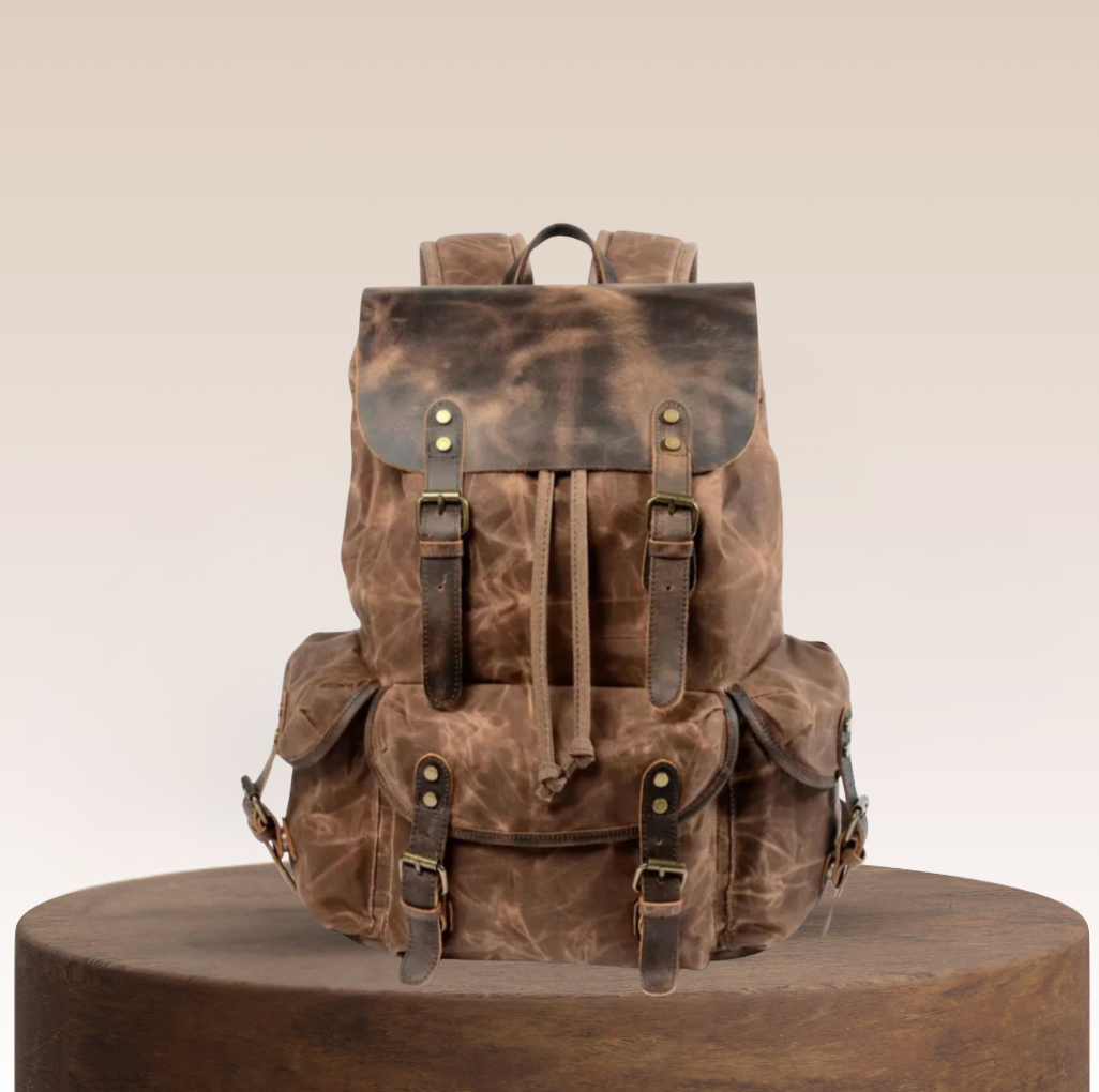 Crosby Drawcord Canvas Rucksack