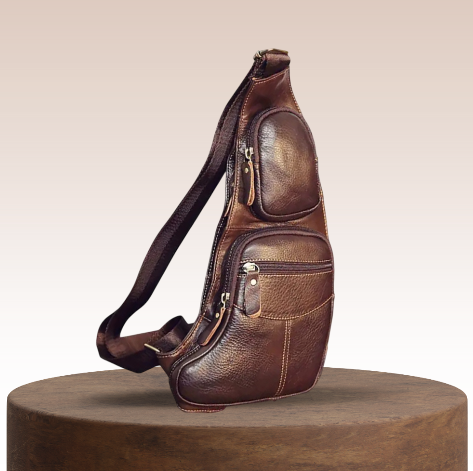 Beckett Half Moon Leather Sling