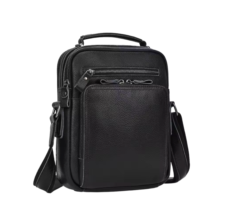 River Leather Zip Crossbody