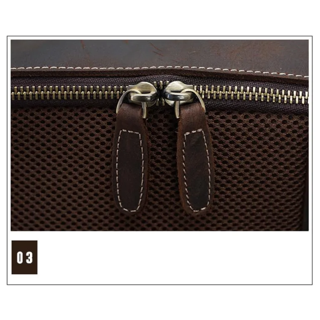 Josh Laptop Leather Backpack