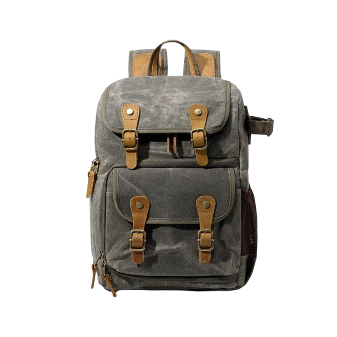 Jerick Field Canvas Camera Backpack