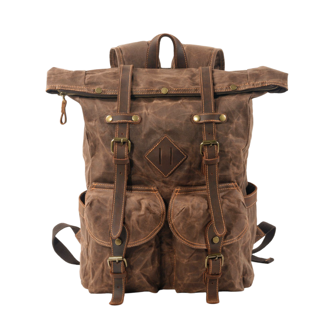 Nard Twin-Pocket Roll Backpack