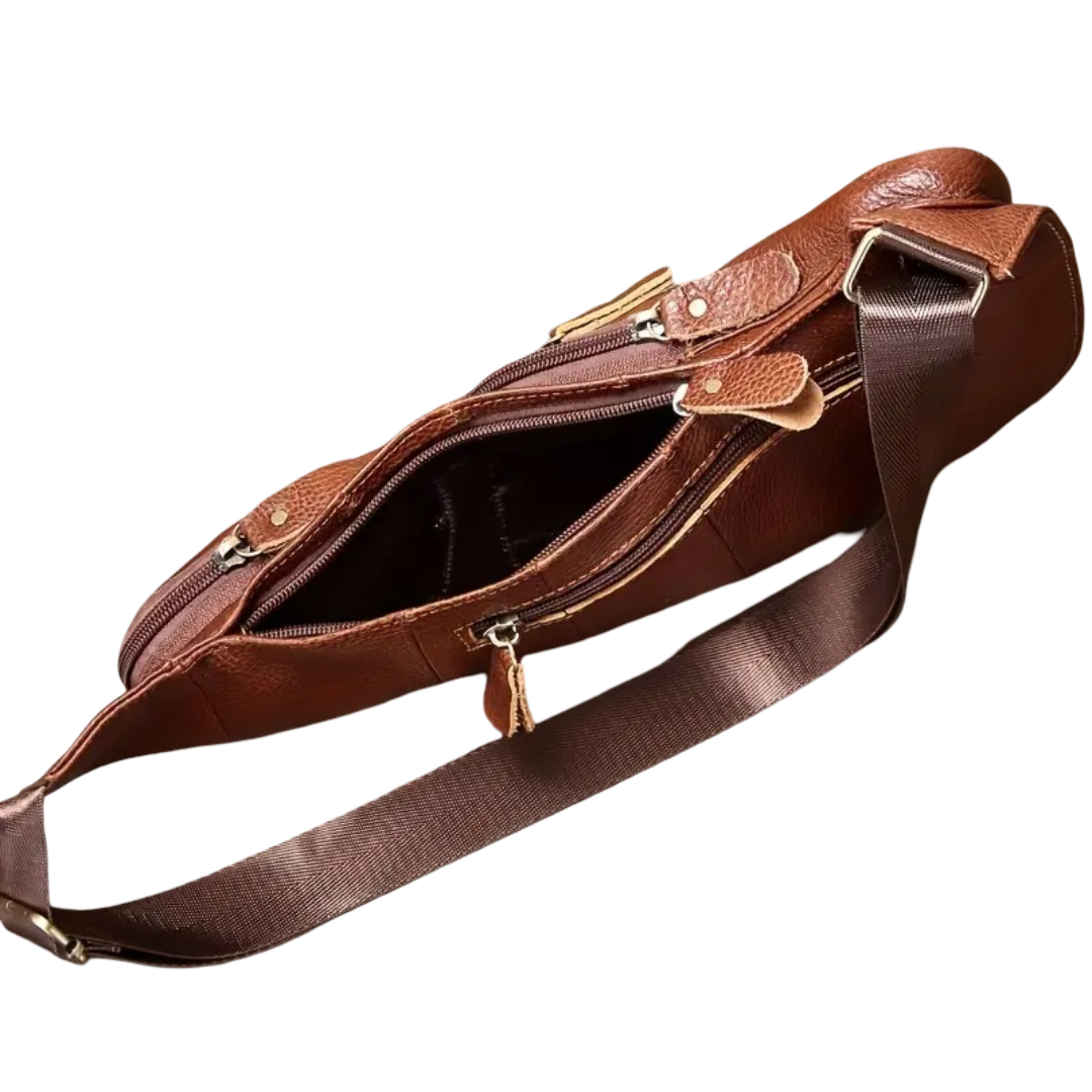 Beckett Half Moon Leather Sling