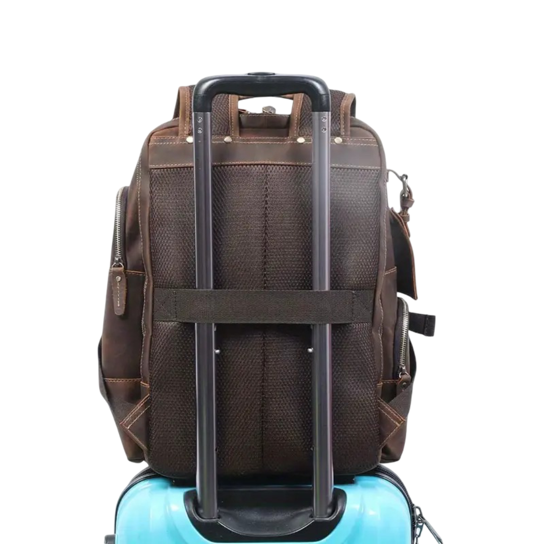 Sterling Travel Leather Backpack