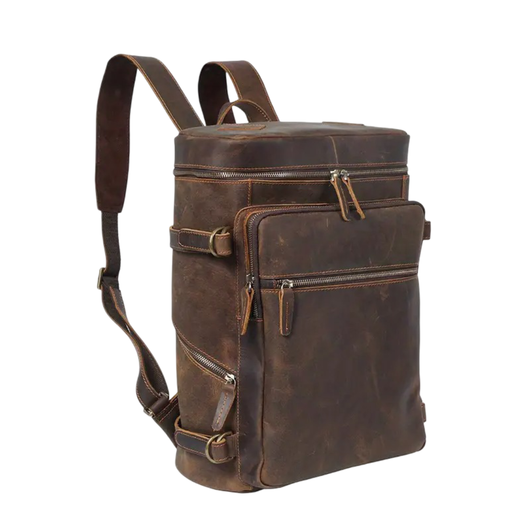Hawthorne Utility Leather Backpack