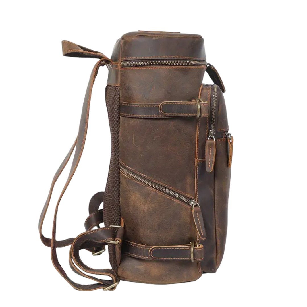 Hawthorne Utility Leather Backpack