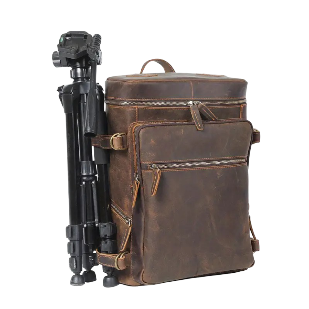Hawthorne Utility Leather Backpack