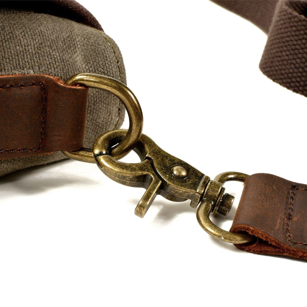 Matera Buckle Canvas Sling