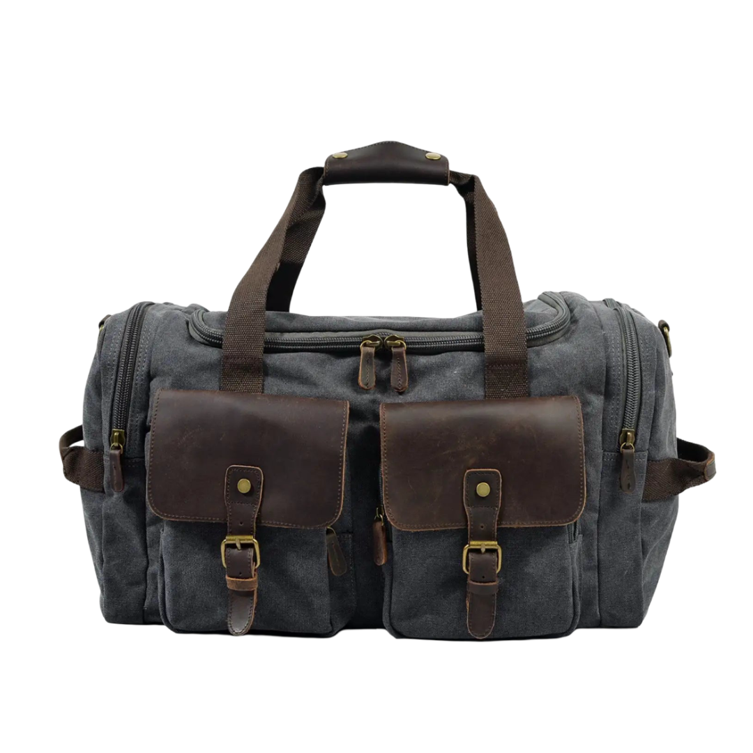 Harlan Pocketed Canvas Duffel
