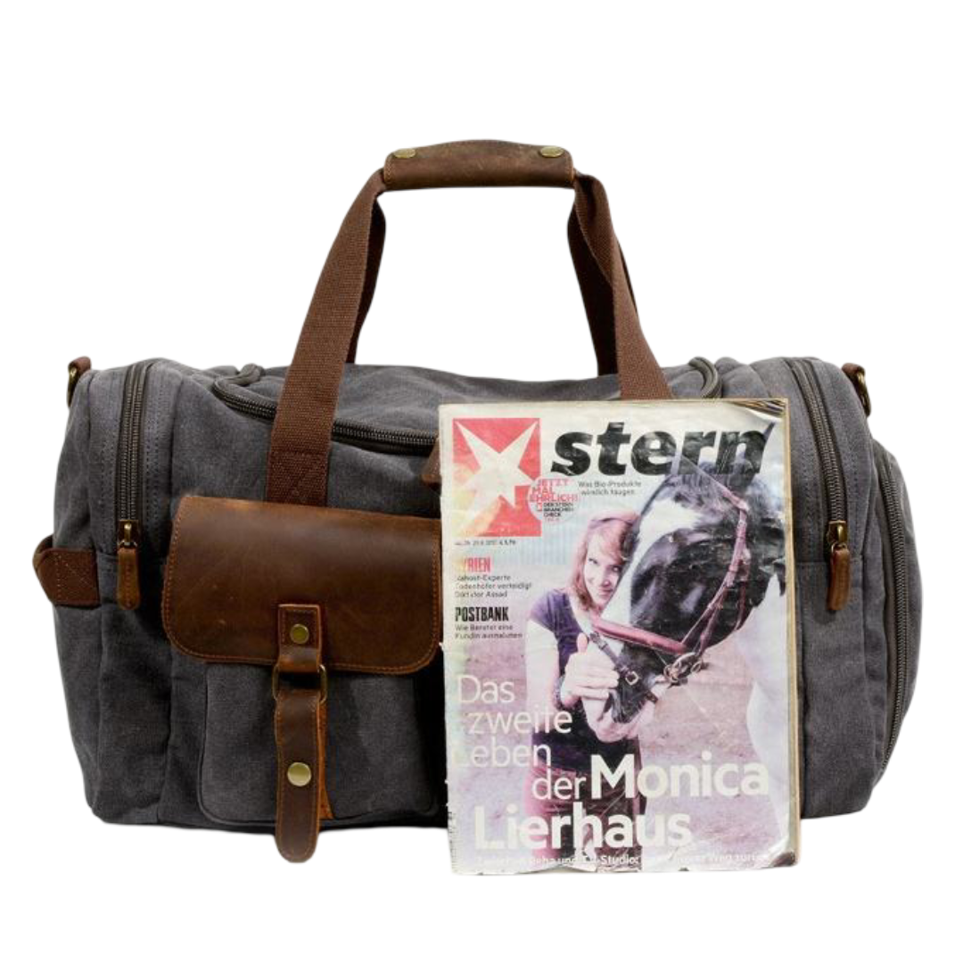 Harlan Pocketed Canvas Duffel