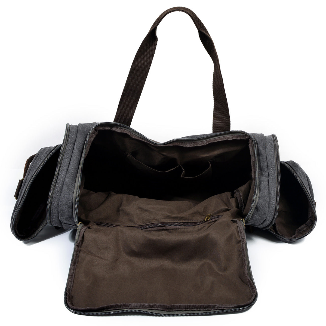 Harlan Pocketed Canvas Duffel