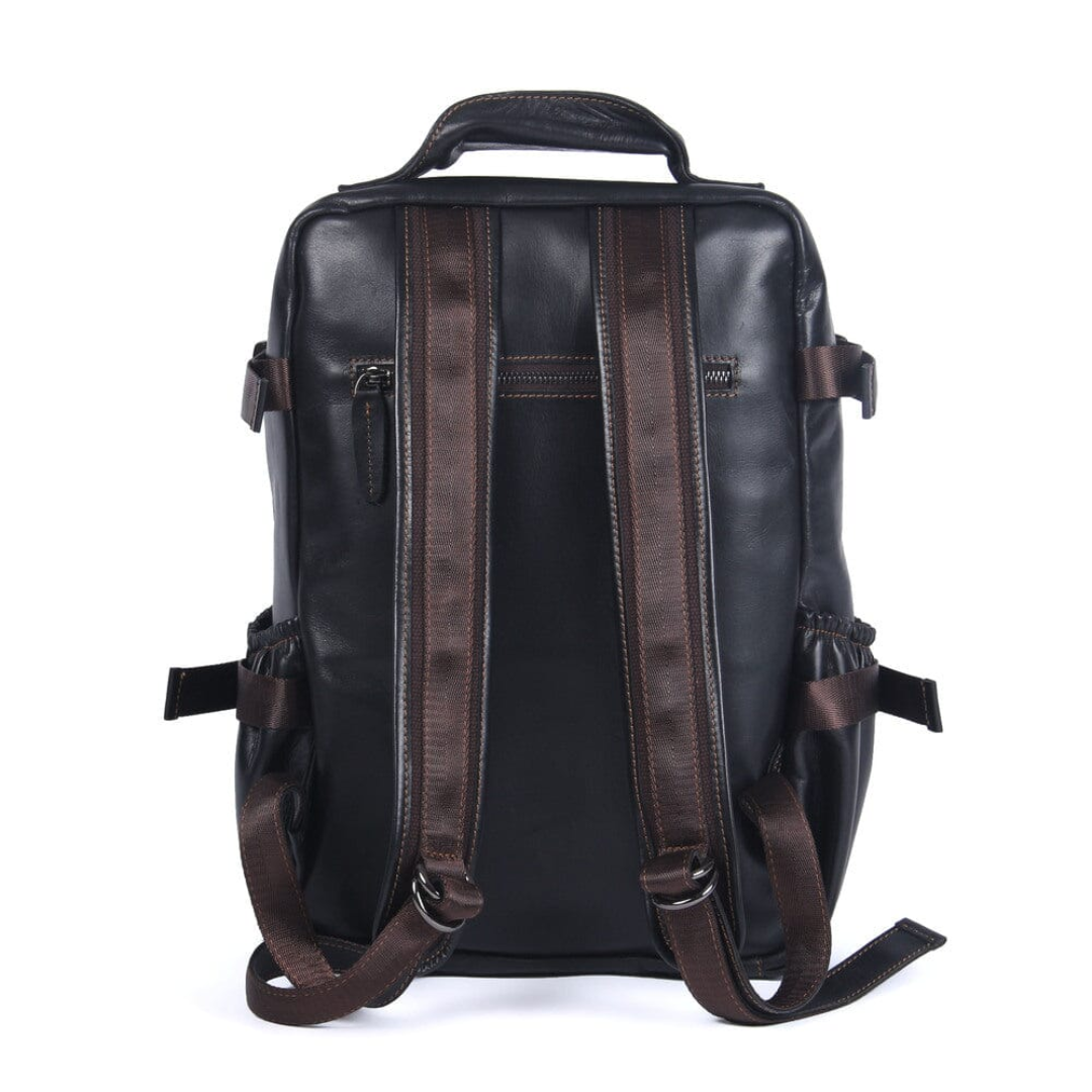 Griffin Travel Leather Backpack