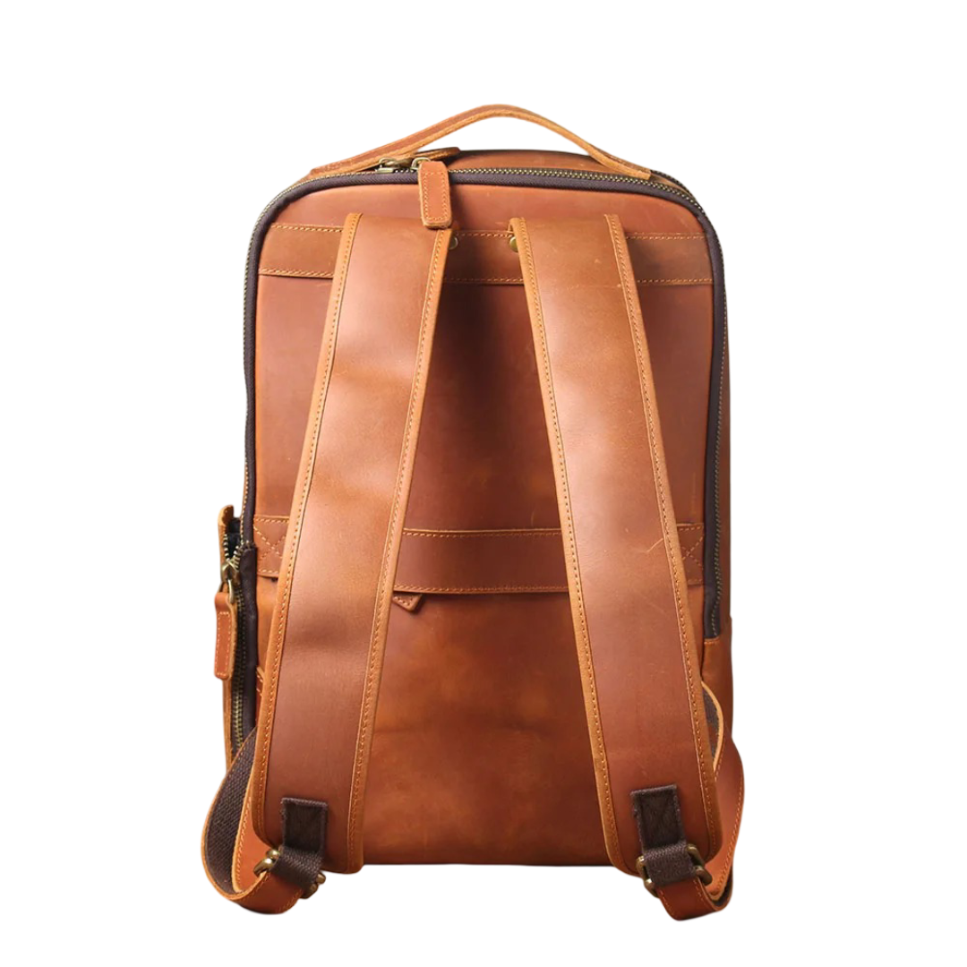 Archer Travel Leather Backpack