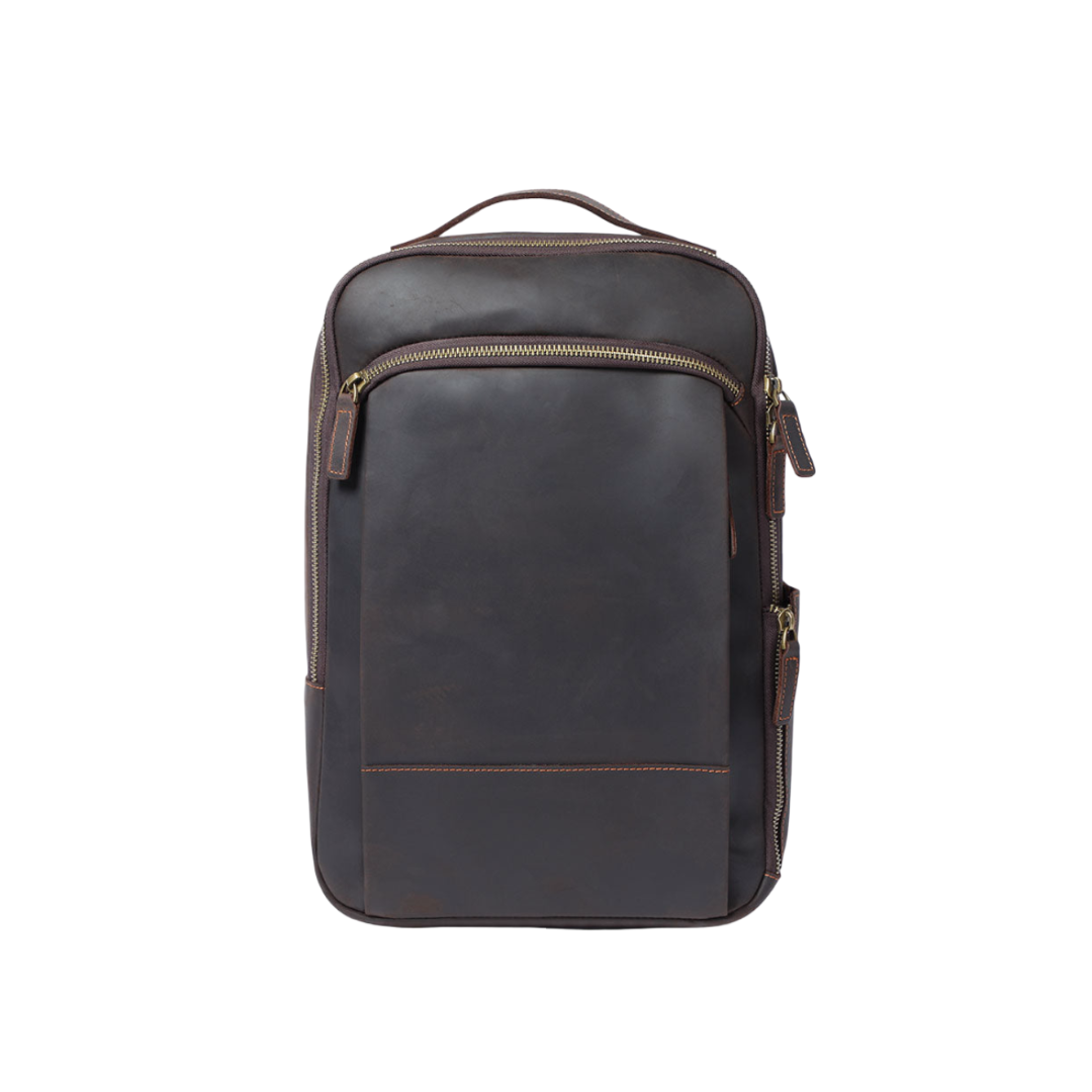 Archer Travel Leather Backpack