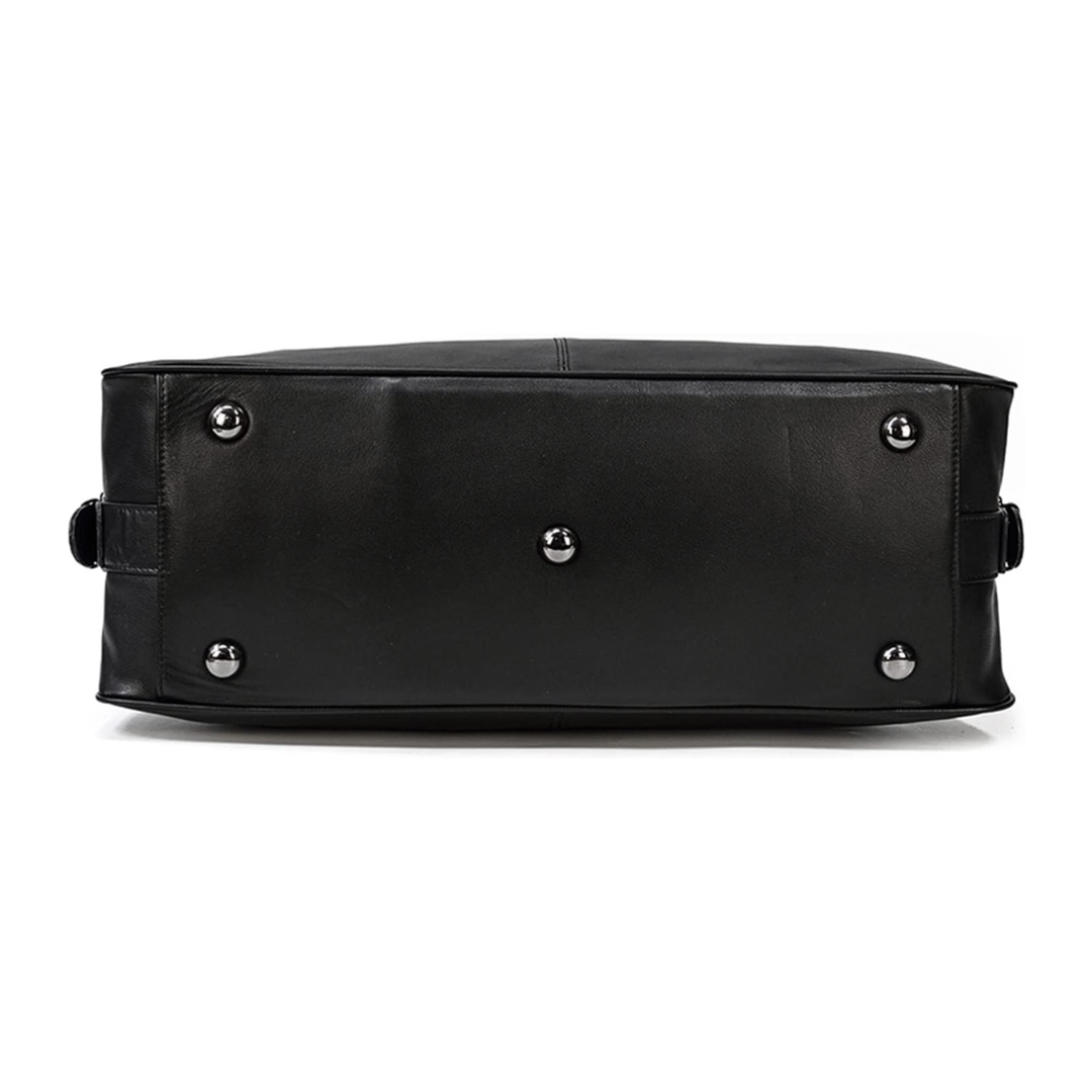 Rafael Curve Leather Duffel