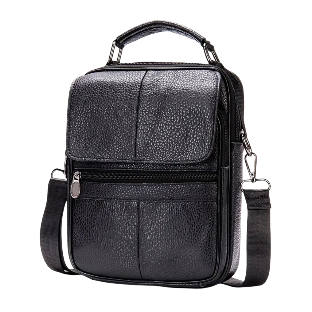 Jasper Multi-Zip Leather Crossbody