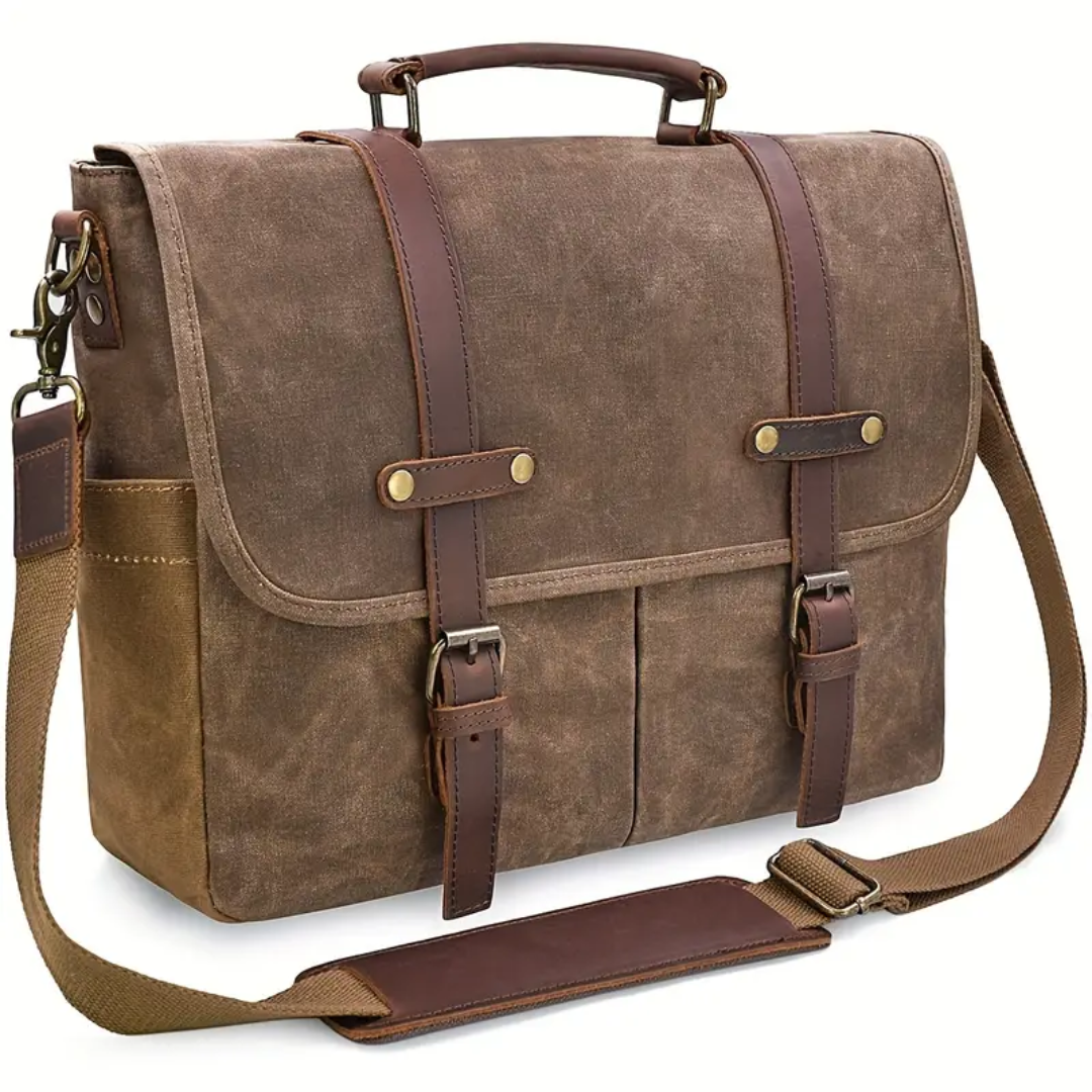Bennett Waxed Canvas Messenger